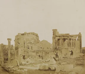 Blick auf das Erechtheion von Südwesten